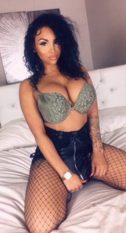 Jerk off to big black tits on webcam