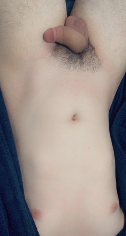 Cum on my naked body