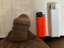 cock vs mini lighter – failed