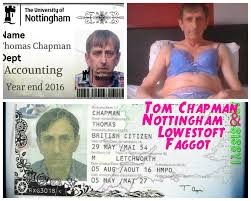 Tom Chapman Nottinmgham & Lowestoft