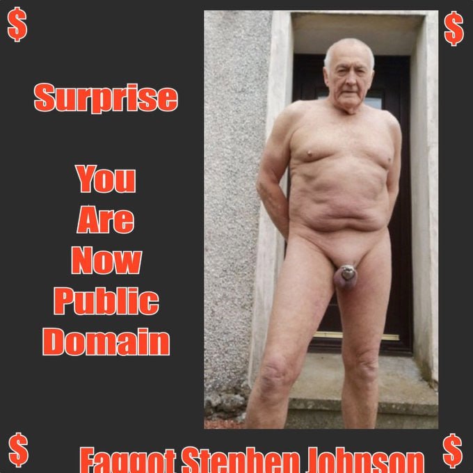 Steve Johnson Exposed Naked Cash fag