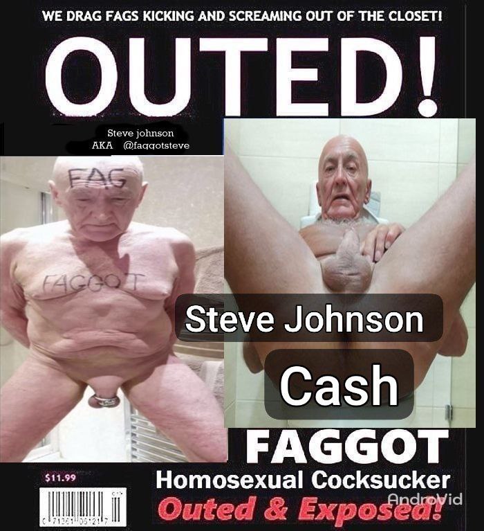 Steve Johnson Exposed Naked Cash fag