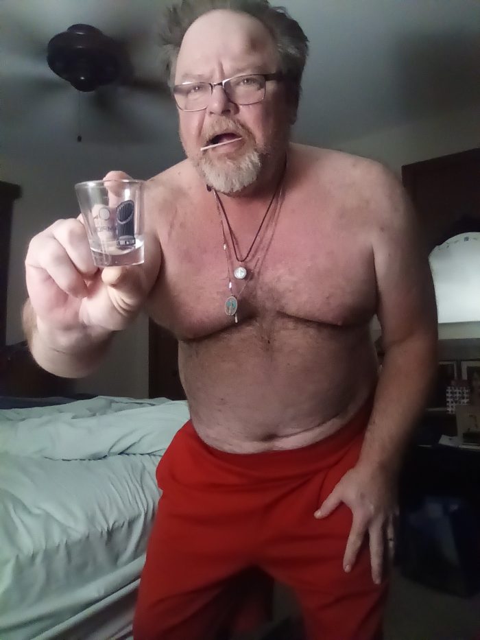 SPH My cock fits in a shot glass