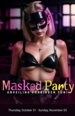 Masked Online Halloween Party