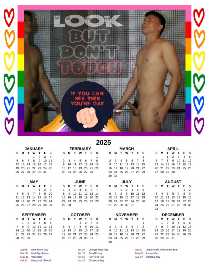 The Art Of Male In Nude – Calendar 2025