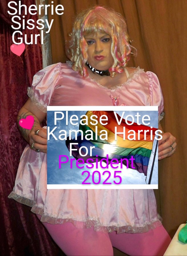 Please vote for Kamala Harris because if she