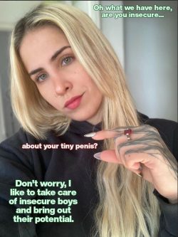 Insecure about your tiny penis