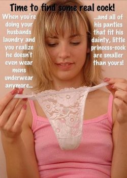 Cuckold your panty wearing husband