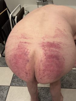 auch… I was a bad little sissy slut!