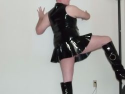 Sissy Andy in Fetish Vinyl