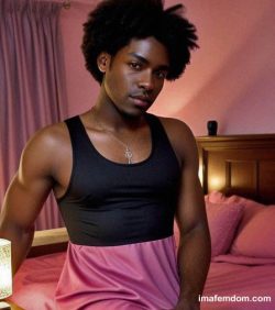 Black trans sissy femboys love to please