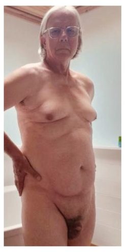 SissyMarkieOhMy naked showing his big boobies