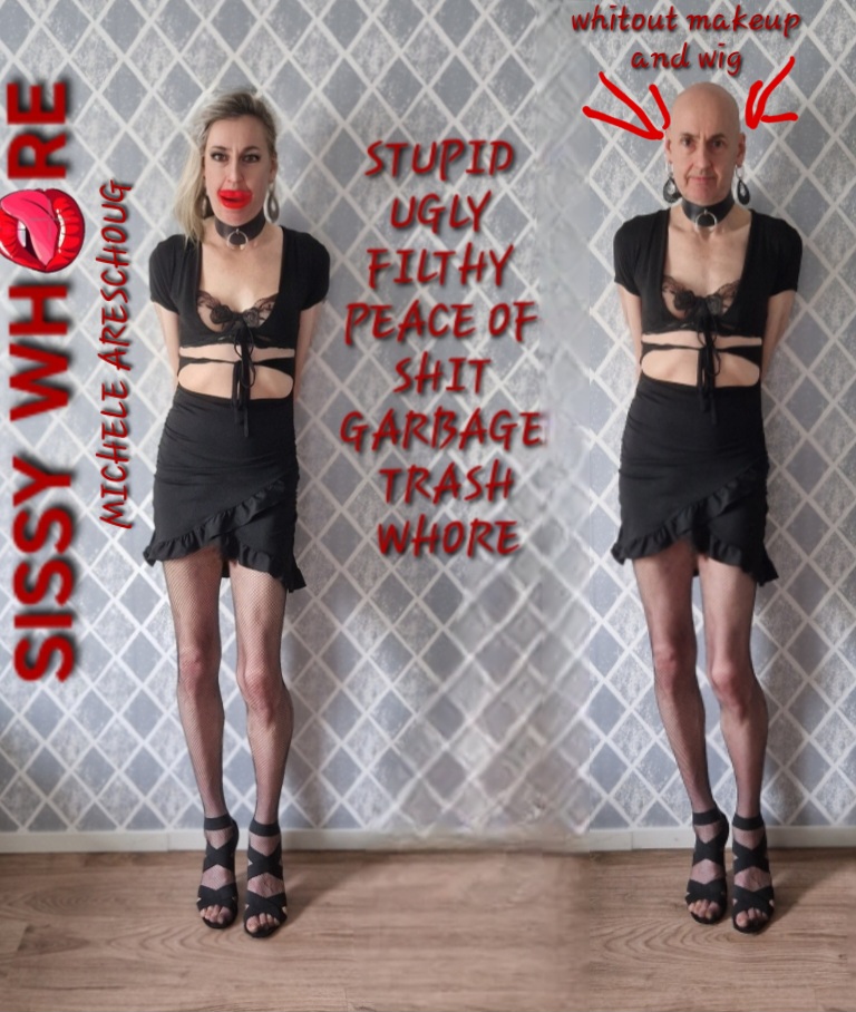 Skinny sissy whore