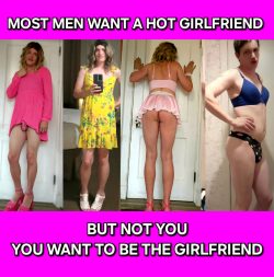 You want to become the girlfriend